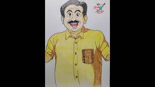 Drawing jethalal Ghibli style#drawing #ghibli #jethalal #tarakmehtakaultachashma #jethalalmemes #art