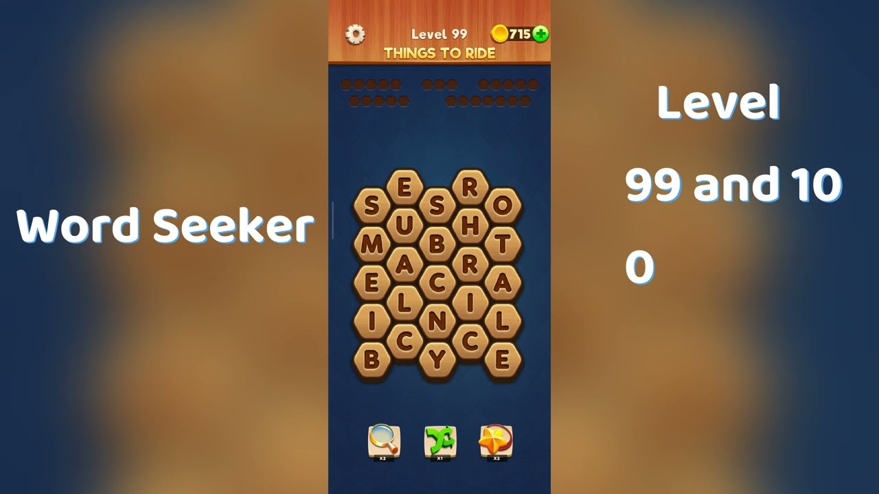 Word Seeker Level 99 Answer 🔍 | Word Seeker Level 100 Answer ✨ | Go Answer