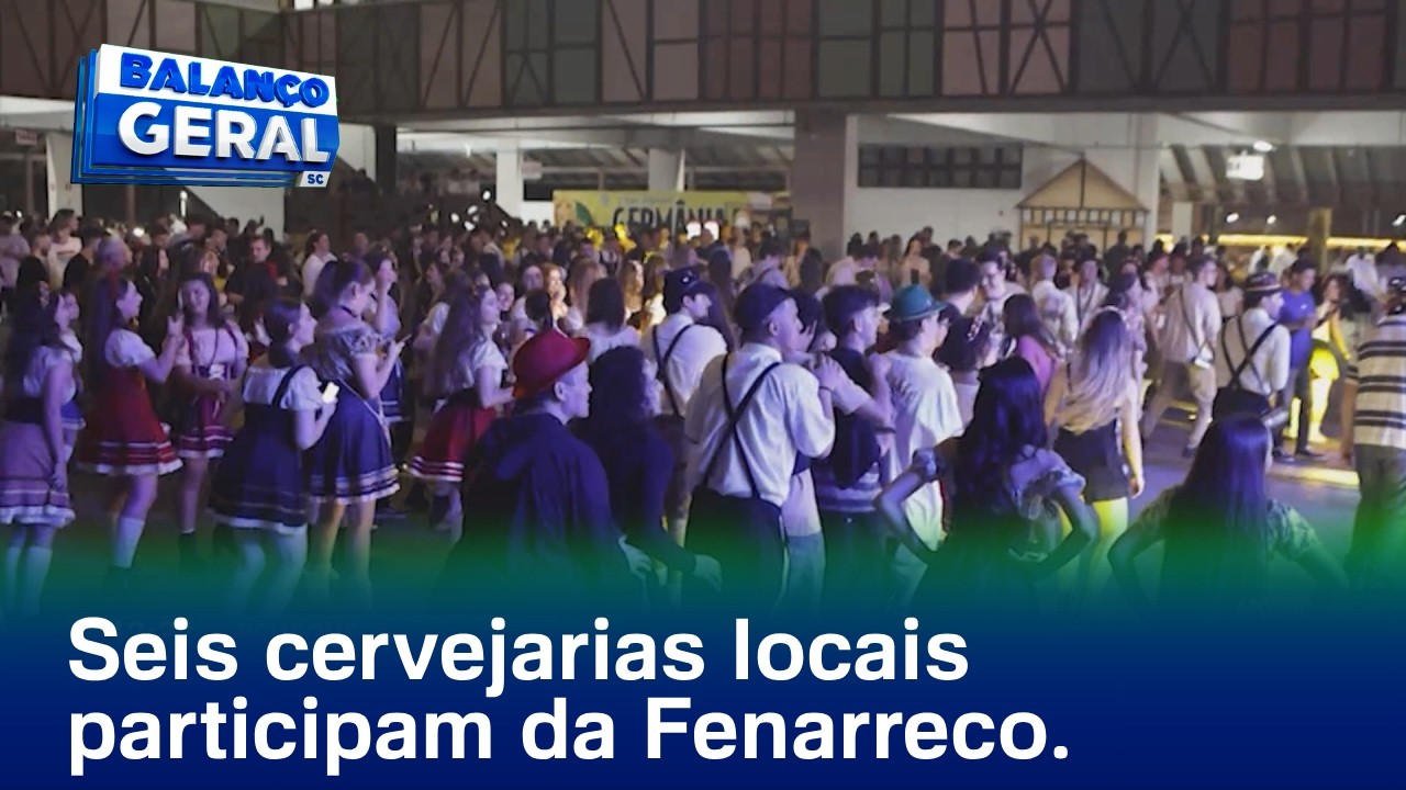 Brusque: Seis cervejarias locais participam dos 11 dias da Fenarreco