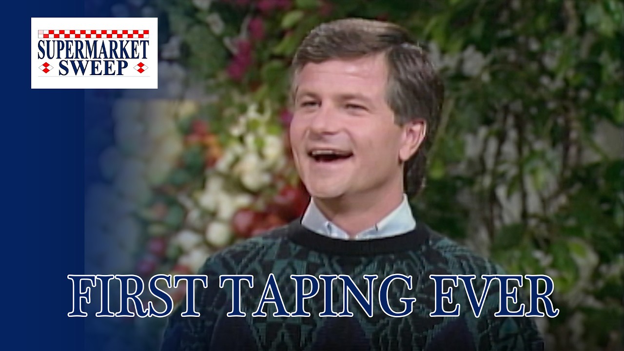 Video thumbnail — The VERY FIRST Supermarket Sweep Taping | February 1990 | FULL EPISODE
