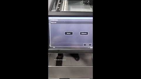 Cách Chỉnh Màu Máy Photo Toshiba 5506AC/6506AC/7506AC/5516AC/6516AC/7516AC| Hướng Dẫn Calibration