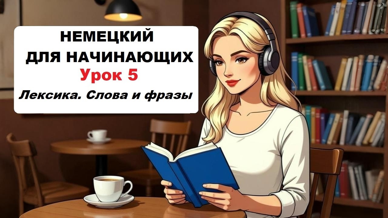Немецкий язык A1 — Урок 5 (целиком): Лексика. Слова и фразы | Немецкий для начинающих