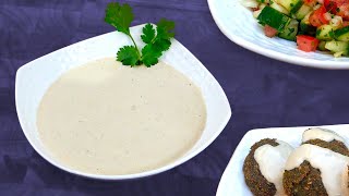 Sauces Tahina et Tarator - Recette Facile