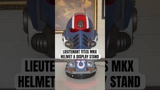 LIEUTENANT TITUS MKX HELMET &amp; DISPLAY STAND