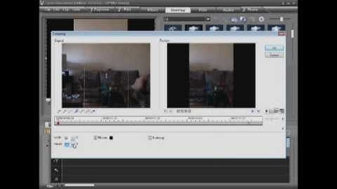 How To Split Screen/Clone Using Corel Video Studio X2 Cropping Tool Tutorial