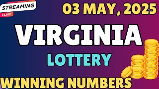 Virginia Day Lottery Results For - 03 May, 2025 - Pick 3 - Pick 4 - Pick 5 - Powerball - Cash4Life