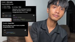 Ringkasan Materi Tentang Tipe Data, Variabel, Konstanta