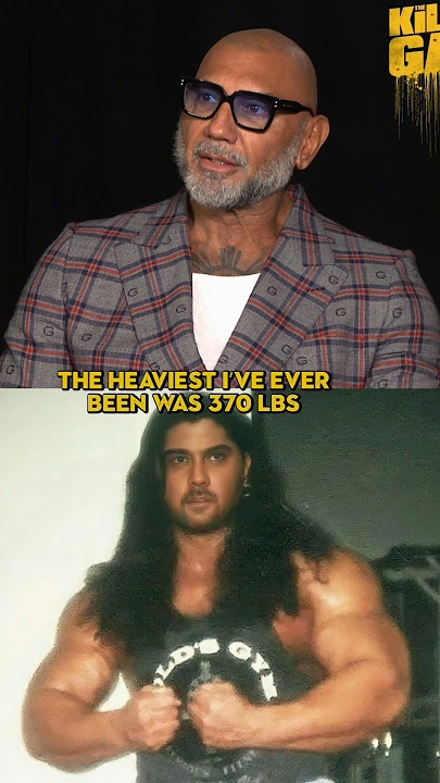 Batista Explains His Recent Weight Loss