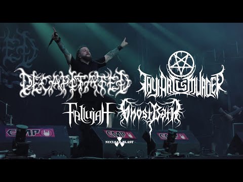 DECAPITATED - 2017 North American Tour w/ THY ART IS MURDER, FALLUJAH, GHOST BATH