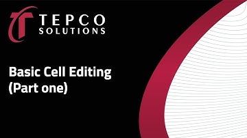 P6 Report Editor Tutorial - Part 1 - Basic Cell Editing