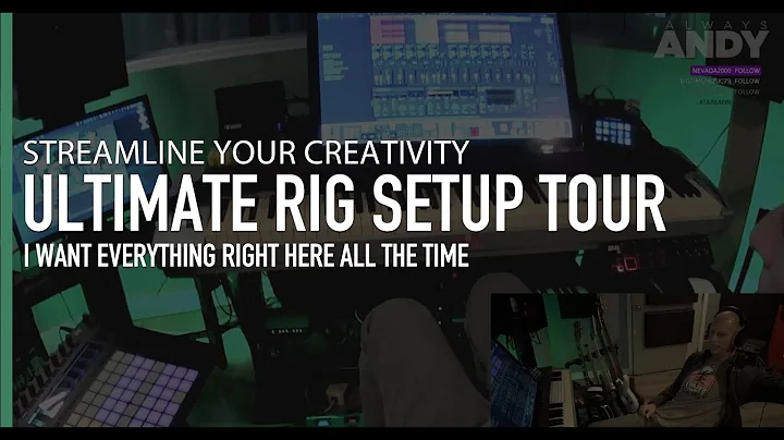 ULTIMATE Rig Setup Tour | Streaming Rig | Prod Setup | Ableton | Furniture | Controllers | Studio