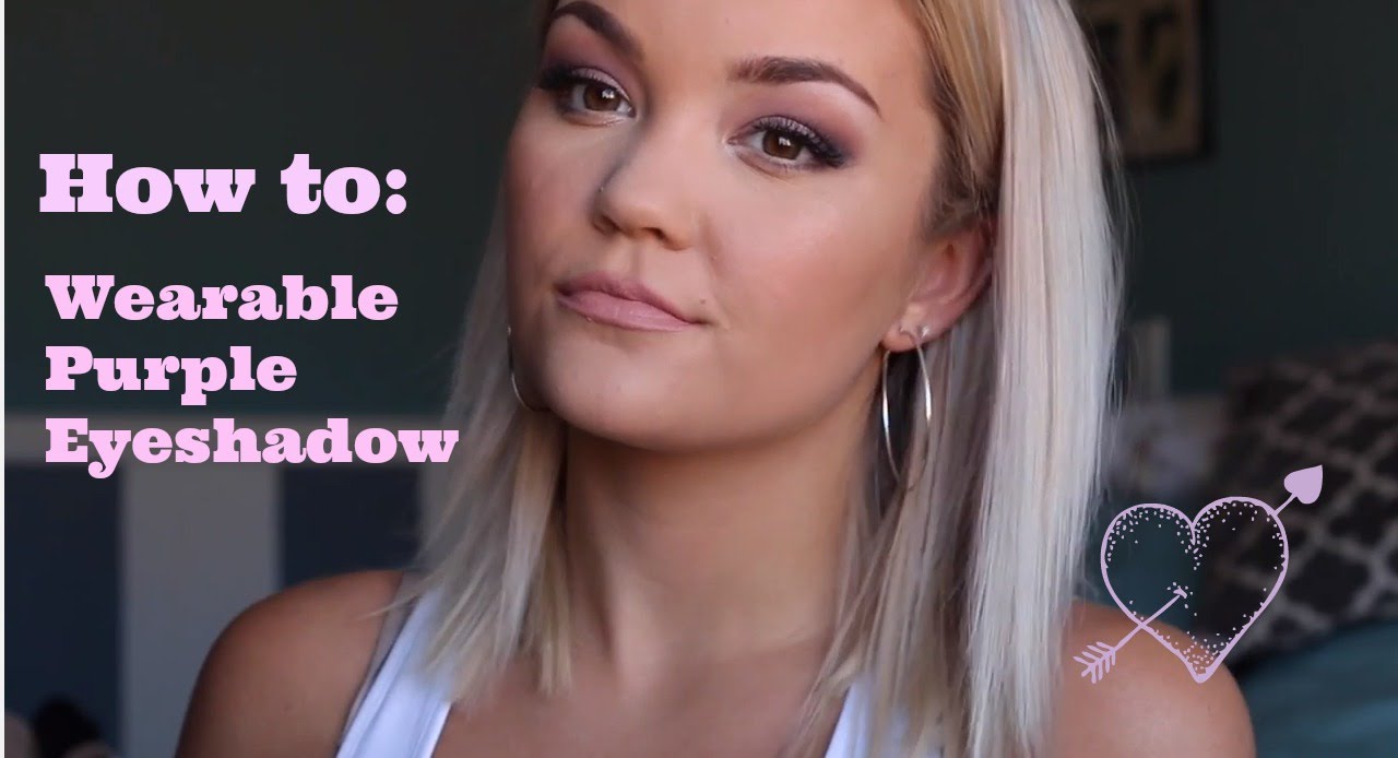 quick & easy purple eyeshadows - youtube Images High... Wearable Purple Eyeshadow Tutorial - YouTube