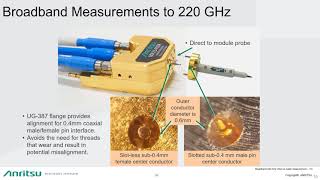 Broadband 220 GHz VNA Calibration and Measurement Techniques VectorStar ME7838G  part 1 of a 3 part