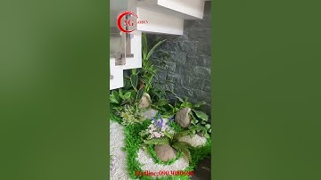 Thi Công Tiểu Cảnh Cầu Thang Nhà Chị Minh Anh Q.Tân Phú