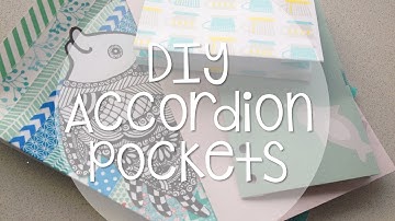 DIY Accordion Pocket for Your Planner
