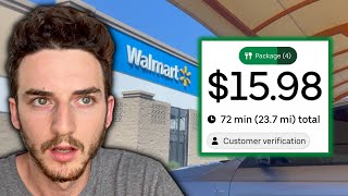 My First Day With Uber Eats Walmart Orders