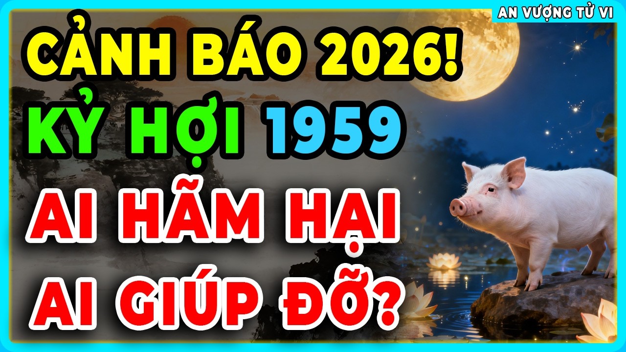 CẢNH BÁO TỬ VI 2026: KỶ HỢI 1959 Cẩn Thận Kẻ Hãm Hại, 90% Không Nhận Ra Quý Nhân Cứu Mệnh