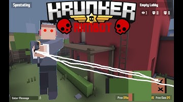 Trolling with AIMBOT in Krunker!!!