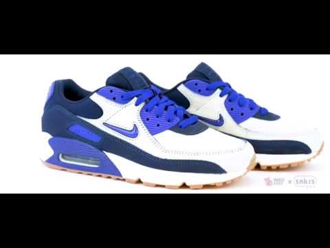 FIRST look and unboxing of the Nike Air Max 90 “Home and Away” Blue  Yankeekicks /Snkrsden - YouTube