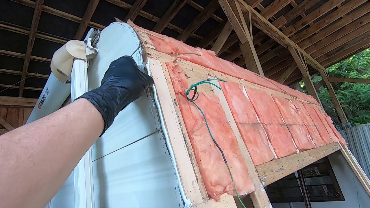HOW TO STOP WATER LEAKS ON THE FRONT WALL OF A TRAVEL TRAILER