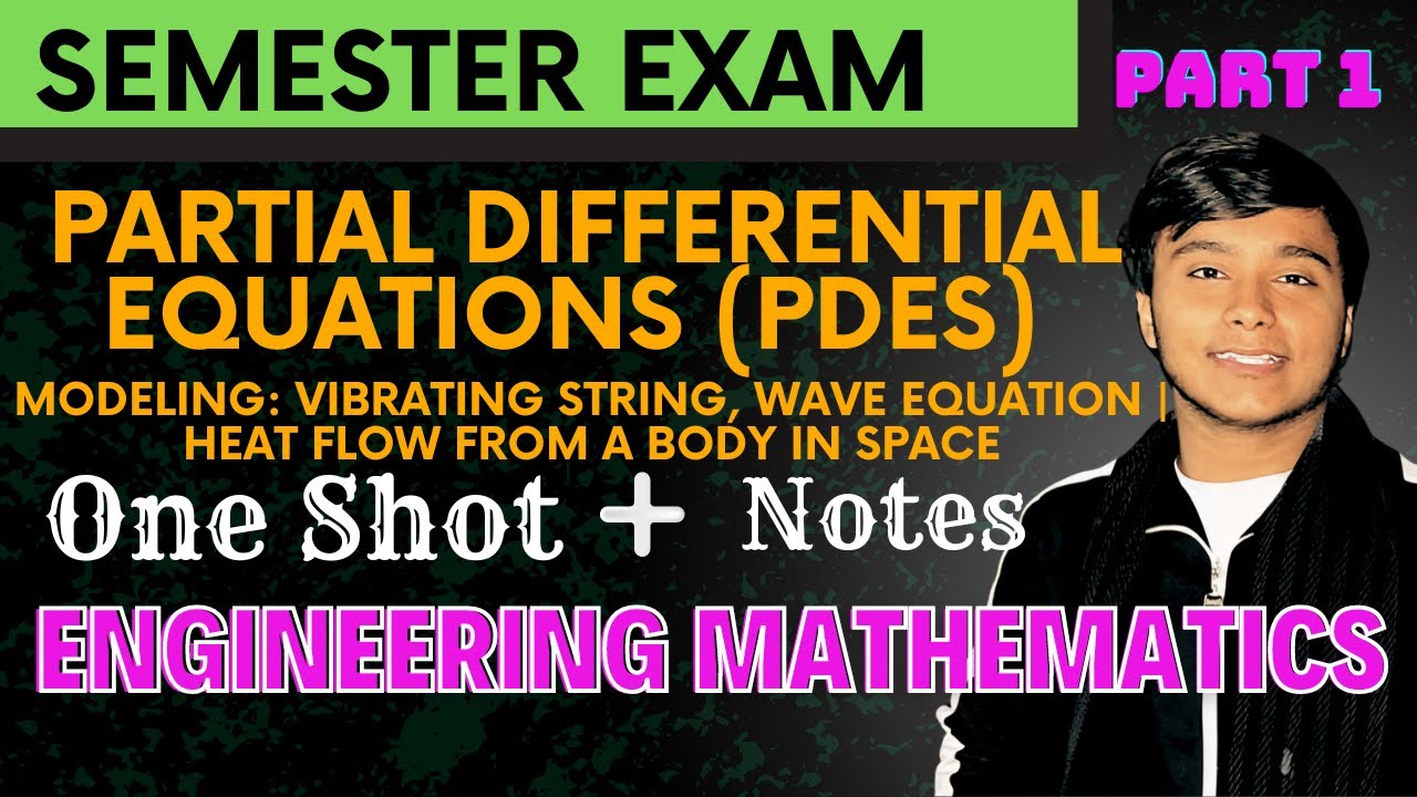 Partial Differential Equations Modeling Vibrating String, Wave
