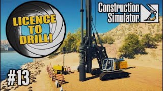 MR BRIDGER! NEW CONSTRUCTION SIMULATOR 2022 | #13 | LICENCE TO DRILL! | PS5. screenshot 4