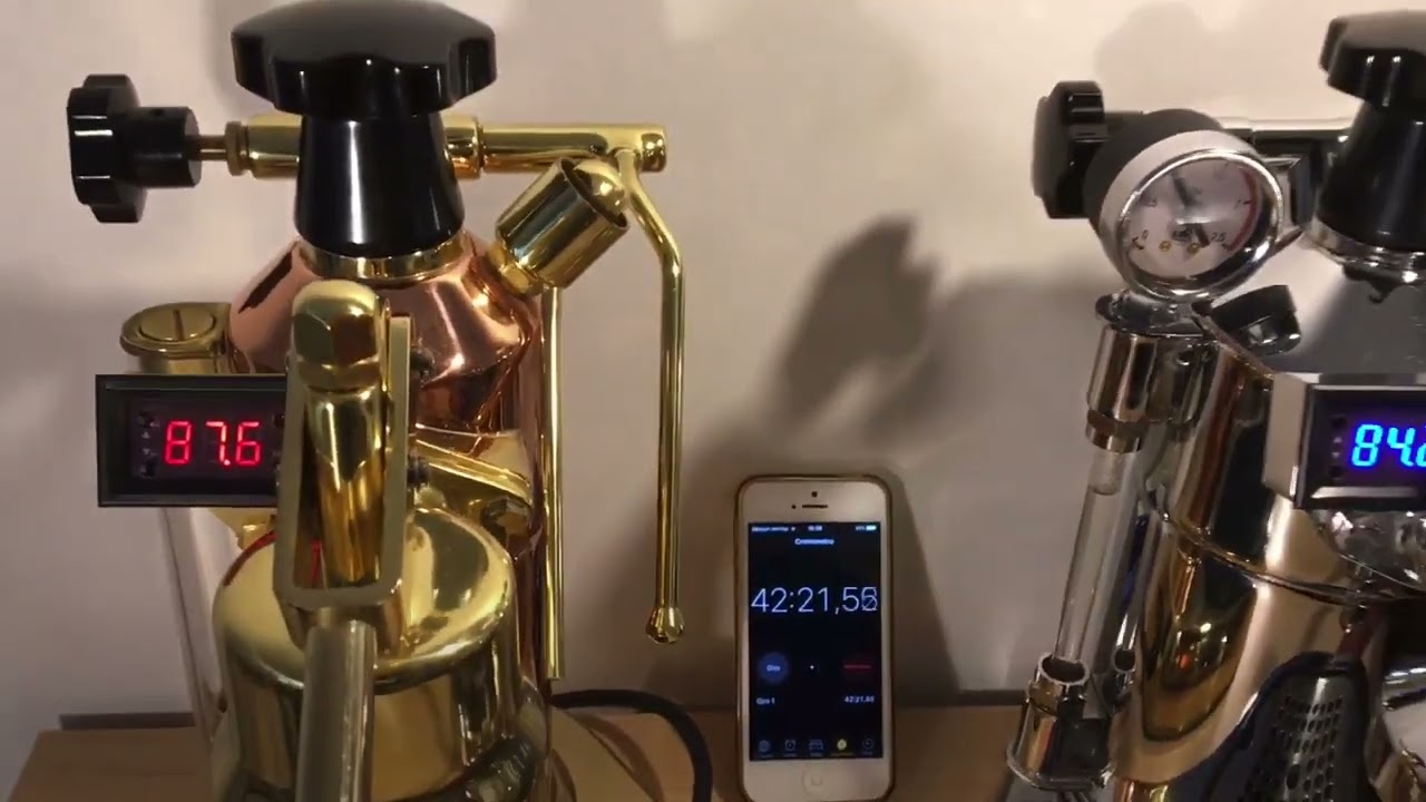 Temperature stability La Pavoni Millennium Vs pre Millennium + thermal