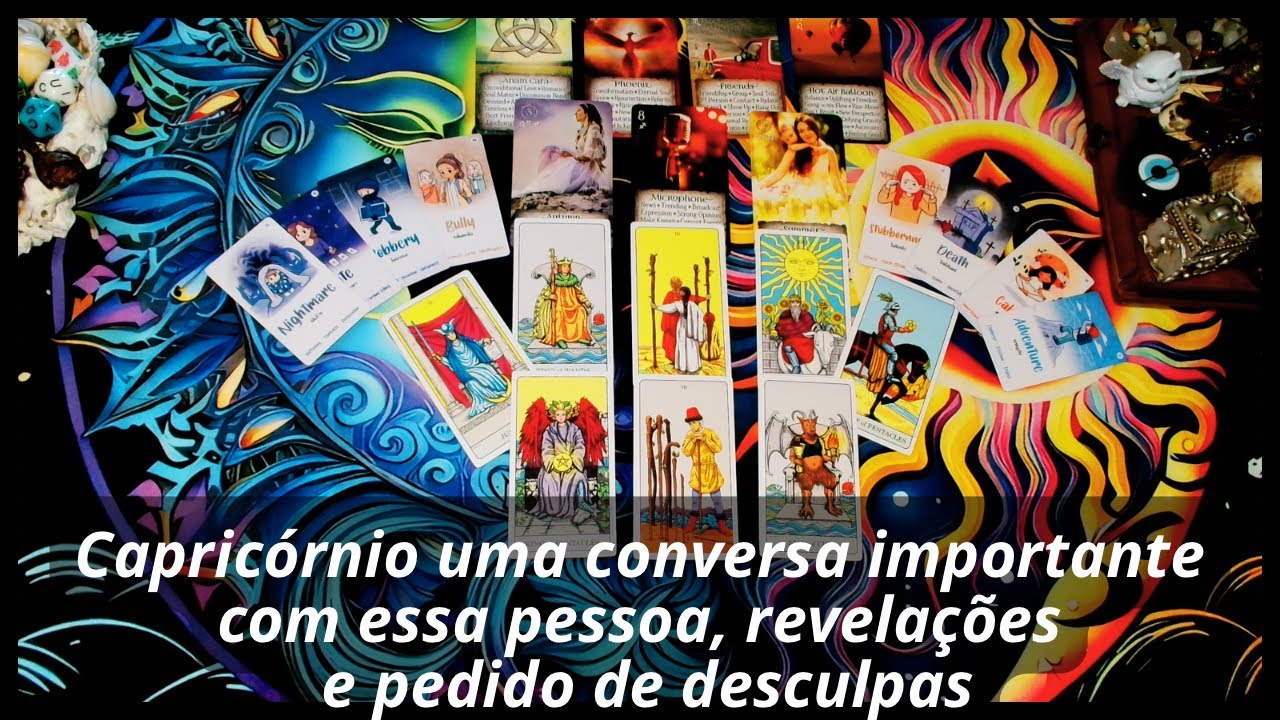 Capricórnio uma conversa importante com essa pessoa, revelações e pedido de desculpas