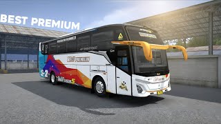 RILIS!! MOD NEW JETBUS 5 MHD BEST PREMIUM BY ASXFM || MOD BUSSID TERBARU 2026 screenshot 1