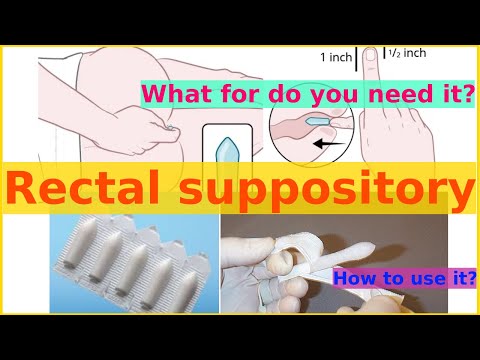 rectal suppository