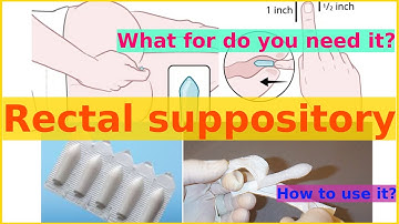 rectal suppository
