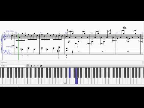 Scherzino (콩쿨곡-페달,손가락번호) - M. Moszkowski