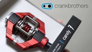 CRANKBROTHERS CANDY7開封動画 キッズはじめてのMTBビンディングペダルで走った結果 クランクブラザーズキャンディー7