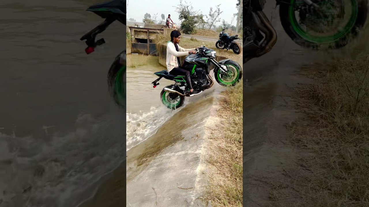 Z900 Power Dekho 💪 Police Agaya 😱😎