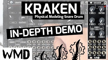 WMD Kraken Eurorack Snare Drum - In-depth demonstration