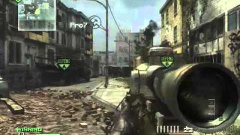 SnD First Blood Throwing Knife Across Map (Hilarious)