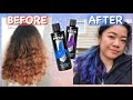 Dyeing Hair Blue Ombre + Fade Results! | Arctic Fox Poseidon