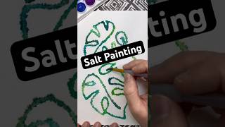 Easy Salt Painting Craft for Kids: Fun Summer Art Activity #kidsart #summer #kidsactivities