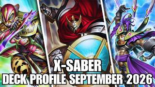 X-SABER DECK PROFILE (SEPTEMBER 2026) YU-GI-OH!