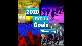 Exo-Ls Streaming Goals List 2020