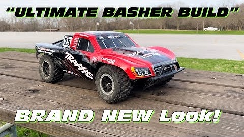 TRAXXAS SLASH 4x4 “ULTIMATE BASHER BUILD” ~ 4s BASH & NEW LOOK!!