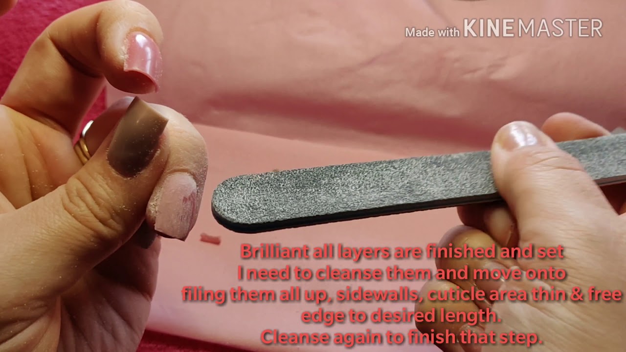 Neutral Gel Extensions Canni builder gel, stamping art & Diamontés