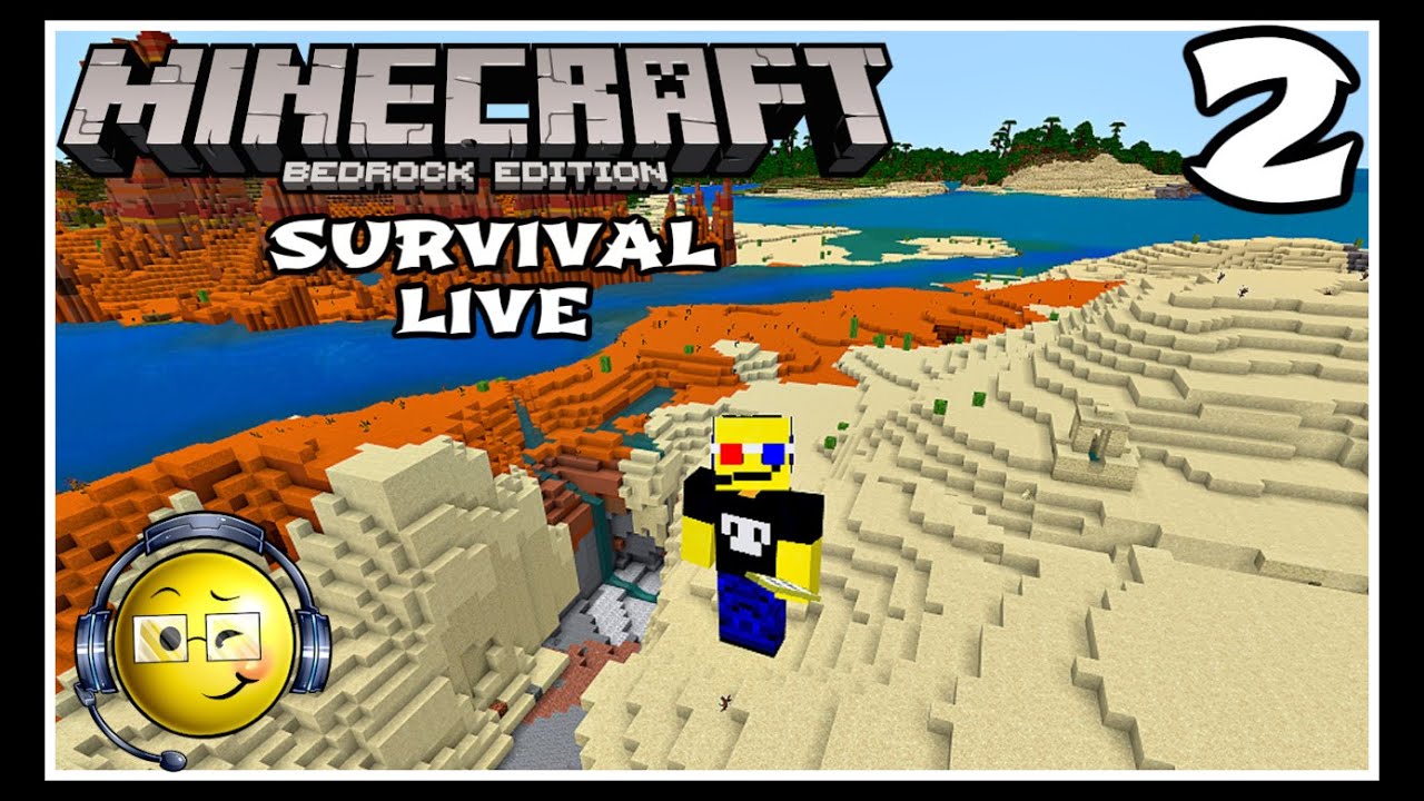 New 24 Hour Server! Monday Minecraft Bedrock Survival- Session 1 