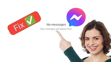 Fix No Messages New Messages Will Appear Here | Messenger Not Showing Messages | Messenger Problem