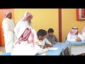 المسابقه المنهجية بين طلاب الثالث الثانوي أ والثالث ثانوي ب