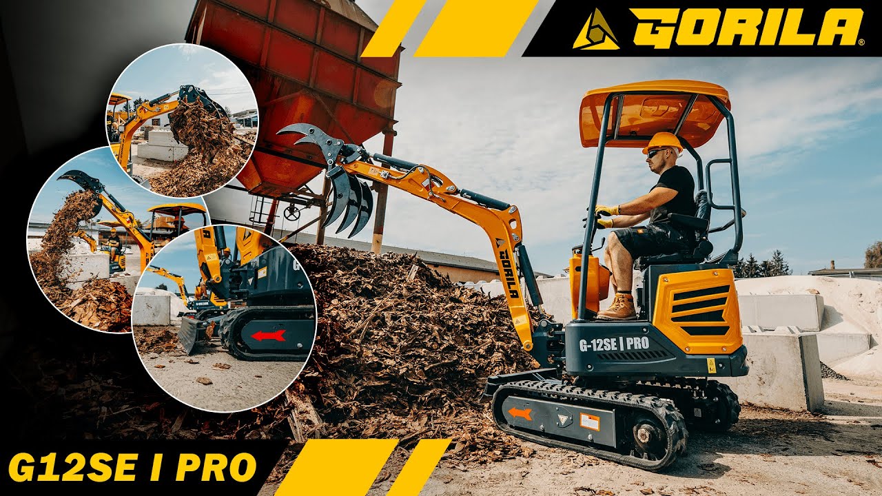 Funkce bagru G-12SE | PRO