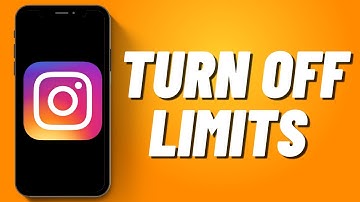 How to Turn Off Limits on Instagram (2023)