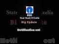 SBI Update #sbi #bank #bankexams
