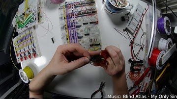 Wiring Timelapse - Plum Breadboard Computer