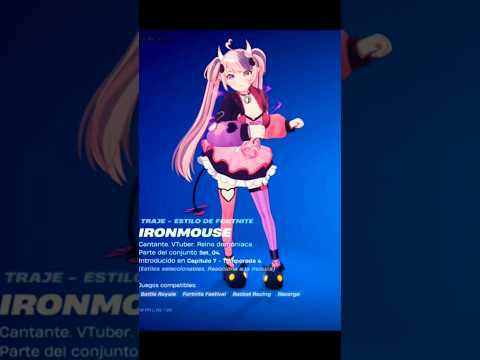 NOVA SKIN DA IRONMOUSE - LOJA FORTNITE 18/09 #SHORTS